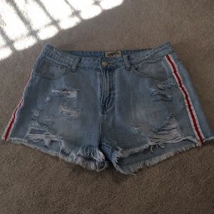 jean shorts